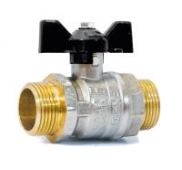 Кран шаровый 1/2" нар-нар (бабочка) LD Pride (00023734)   