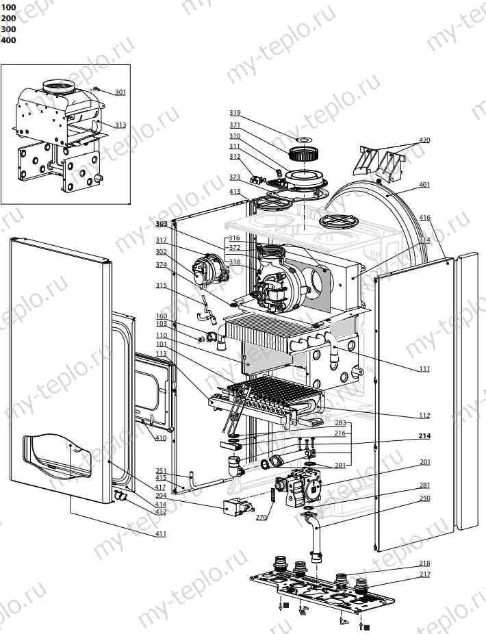 Запчасти Ariston EGIS PLUS 24 FF купить в Красноярске