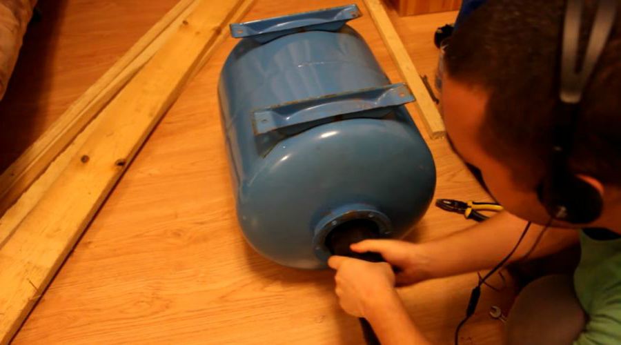  как поменять мембрану в гидроаккумуляторе