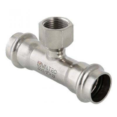 Тройник с вн.р. нерж. сталь 28х1